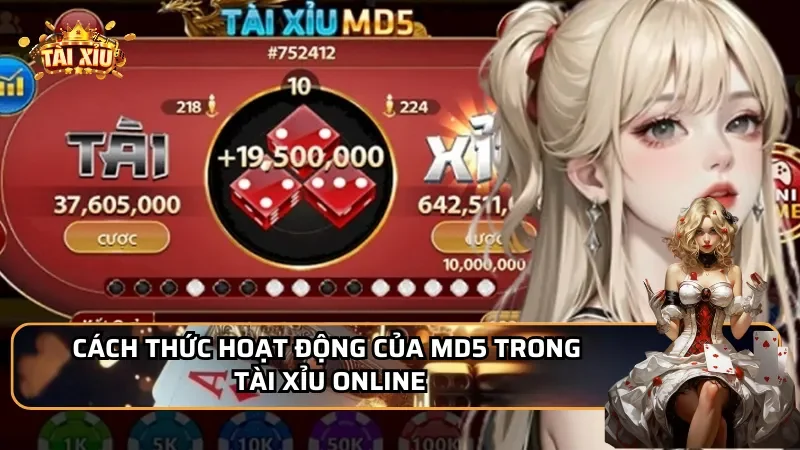 Cách thức hoạt động của MD5 trong tài xỉu online