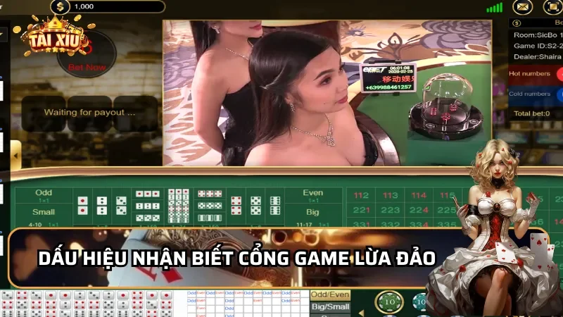 Dấu hiệu nhận biết cổng game lừa đảo