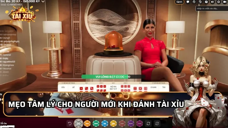 Mẹo tâm lý cho người mới khi đánh tài xỉu