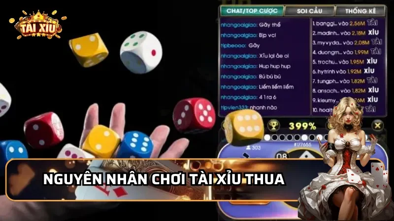 Nguyên nhân chơi Tài Xỉu thua - 5 Lý do phổ biến